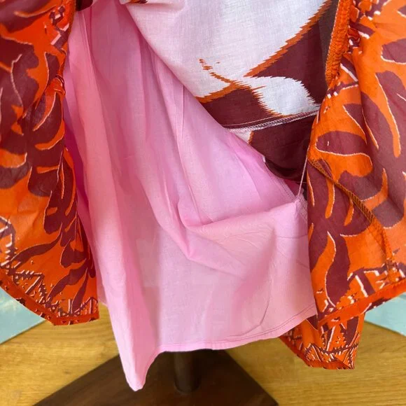 Tuckernuck Lyles Maxi Dress Pink Palm Sz XS NWOT - Picture 16 of 16